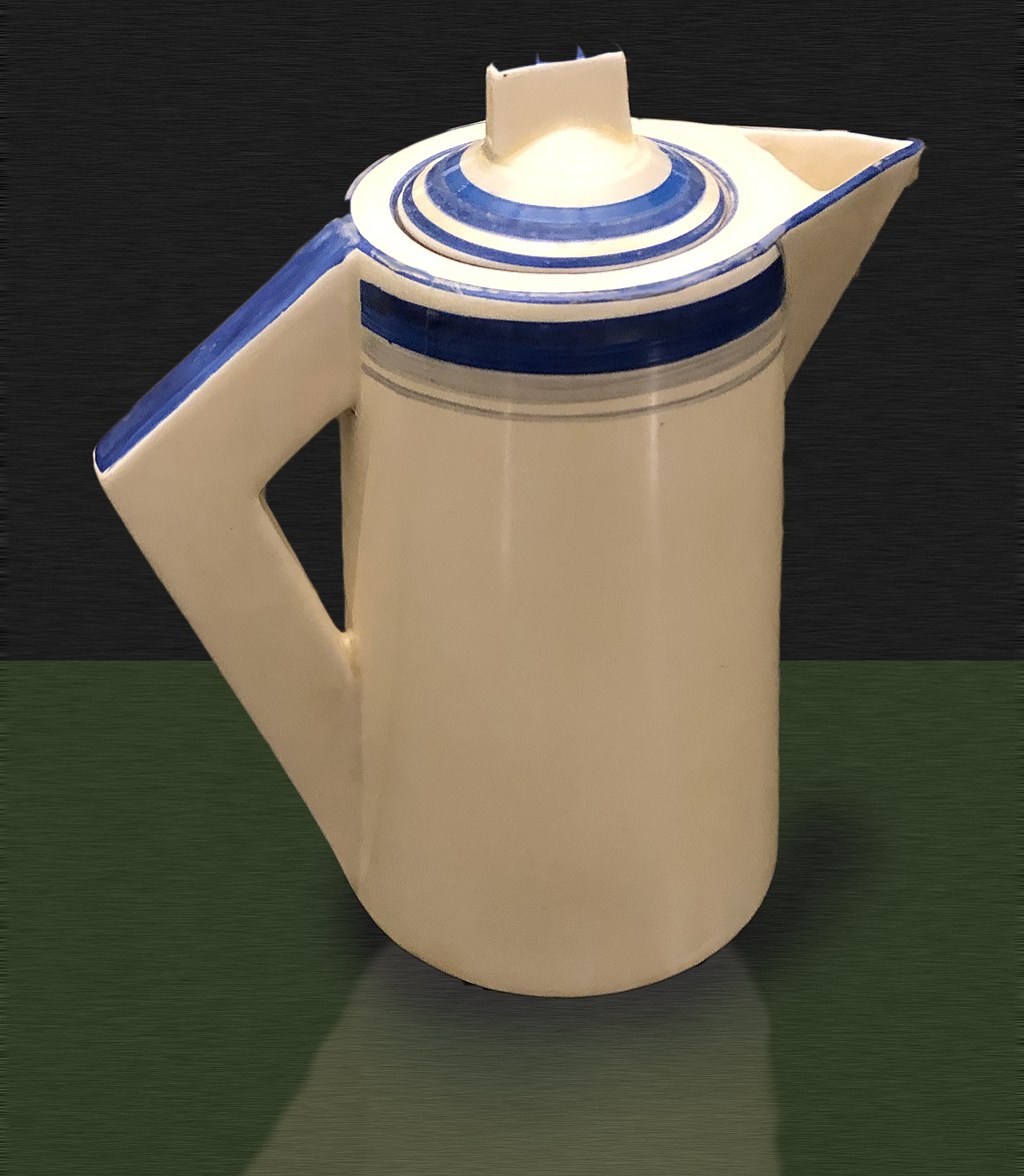 Clarice Cliff Conical Coffee Pot