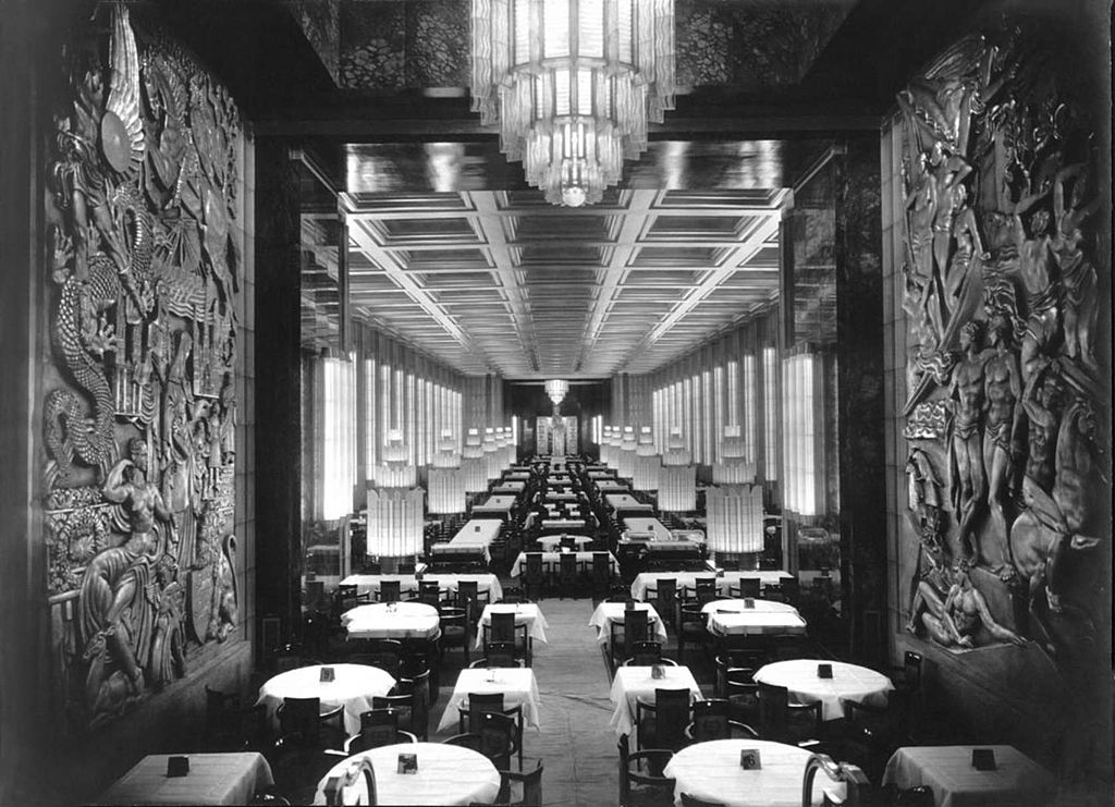 Lalique on the SS Normandie