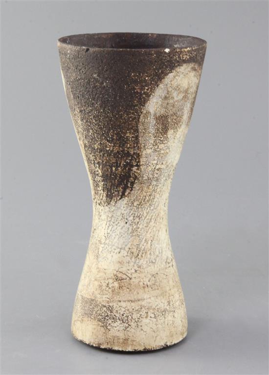 Hans Coper waisted vase stoneware vase