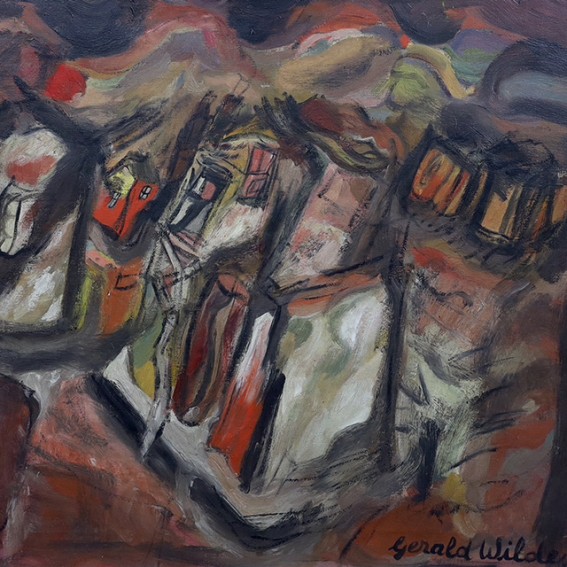 Gerald Wilde (1905-1986), ‘Street Scene'