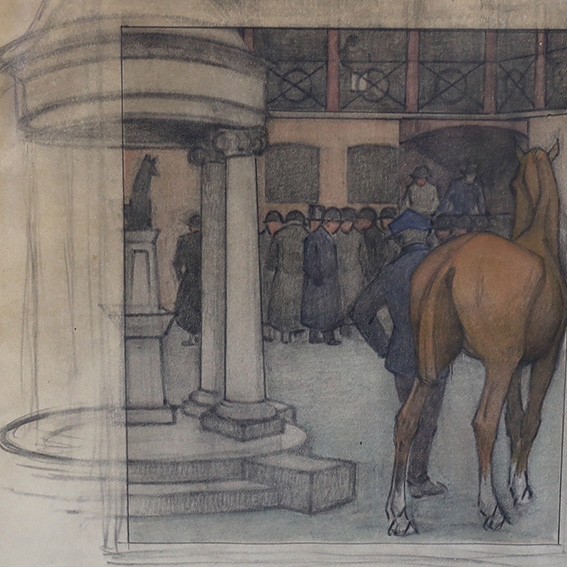 Study for The Bayhorse - Robert Polhill Bevan