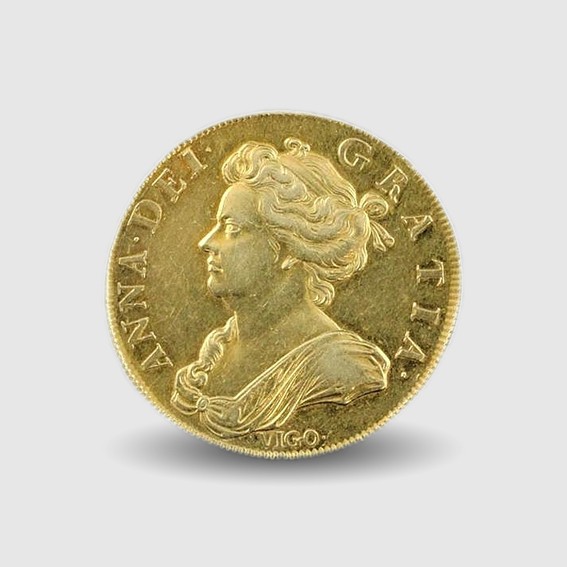  Vigo Five Guinea gold coin