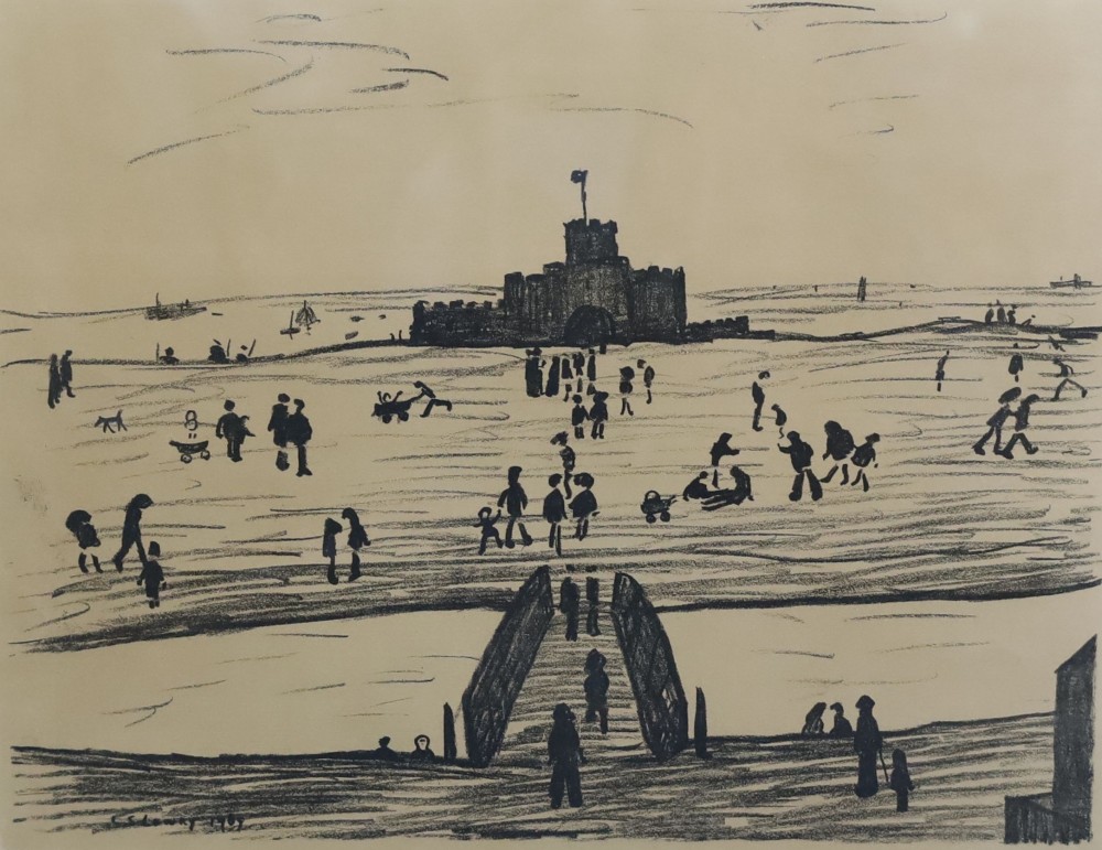 L.S.Lowry (1887-1976) limited edition print 