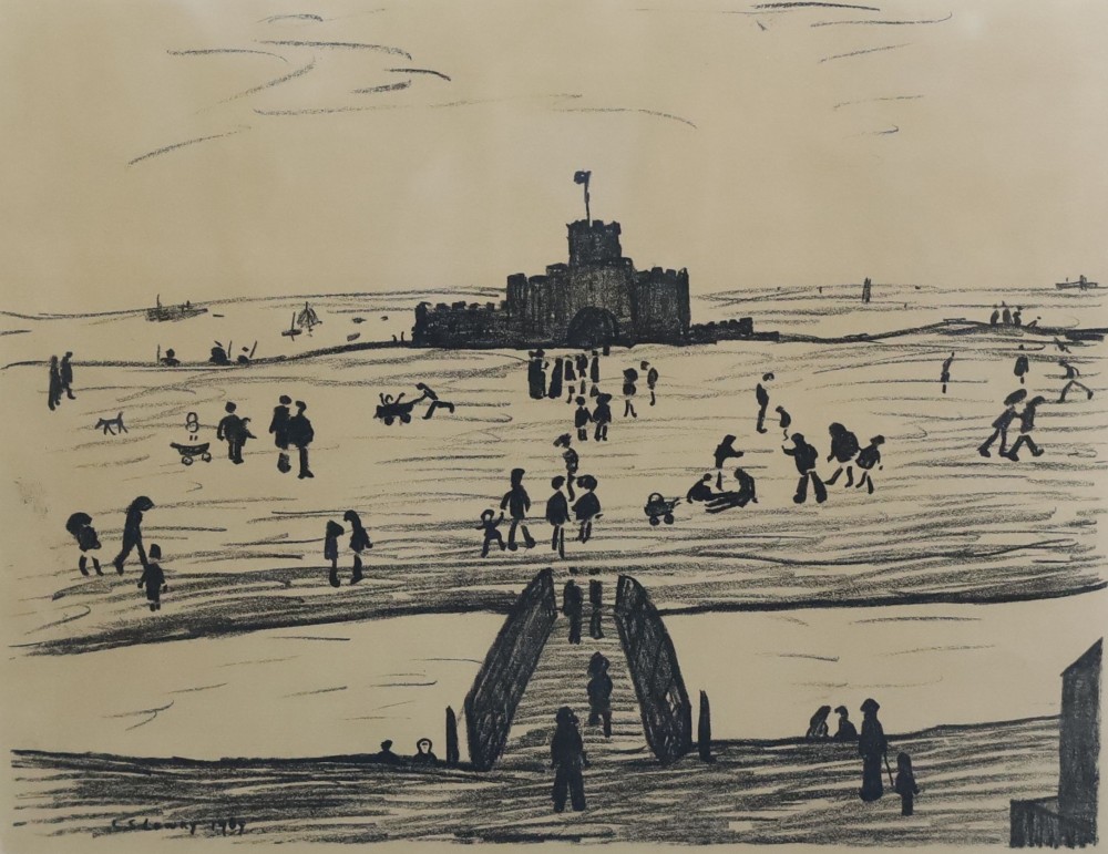 L.S.Lowry (1887-1976) limited edition print