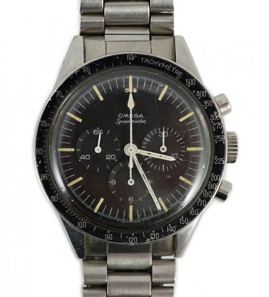 Omega Speedmaster 'Ed White' manual wind chronograph wrist watch