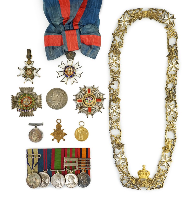 A magnificent group of Afghanistan, Indian General Service, Boer War, and Great War of eleven medals