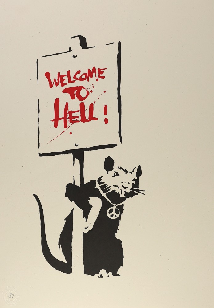 Banksy, welcome to hell