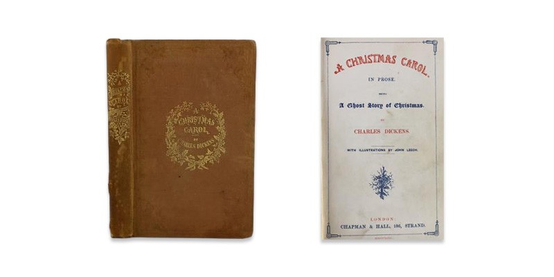 Dickens, Charles - A Christmas Carol, in Prose, Being a Ghost Story of Christmas, 1st edition, 1st issue