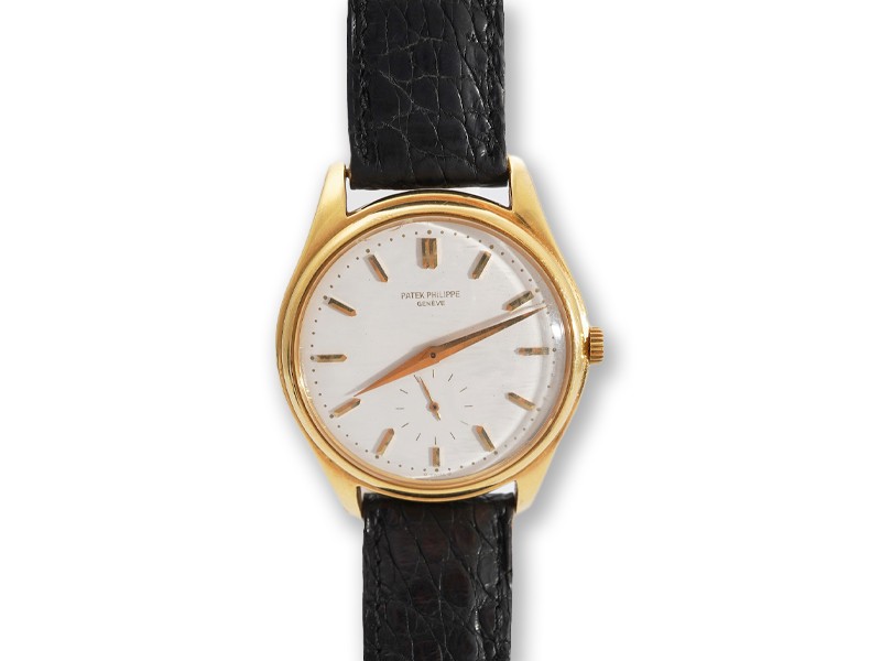A gentleman's fine 18ct gold Patek Philippe Calatrava automatic wrist watch A gentleman's fine 18ct gold Patek Philippe Calatrava automatic wrist watch