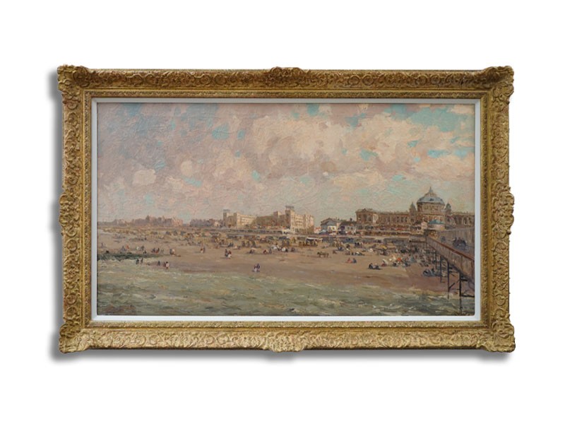 ‘Bathers on the Beach’ by Jacques-Émile Blanche (£6,000-8,000) ‘Bathers on the Beach’ by Jacques-Émile Blanche (£6,000-8,000)