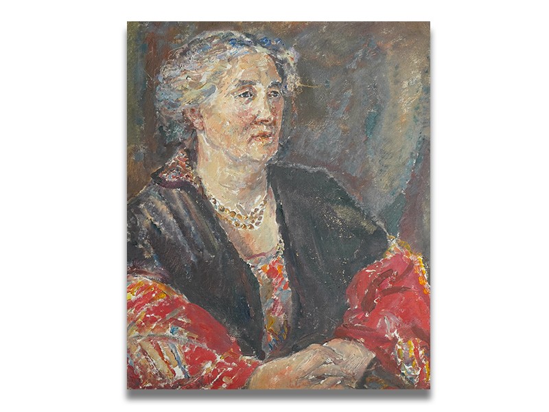 Dame Ethel Walker, 1861-1951, 'Miss A Grainger Gray, Head Mistress, Sandecotes School, Parkstone, Poole' Dame Ethel Walker, 1861-1951, 'Miss A Grainger Gray, Head Mistress, Sandecotes School, Parkstone, Poole'