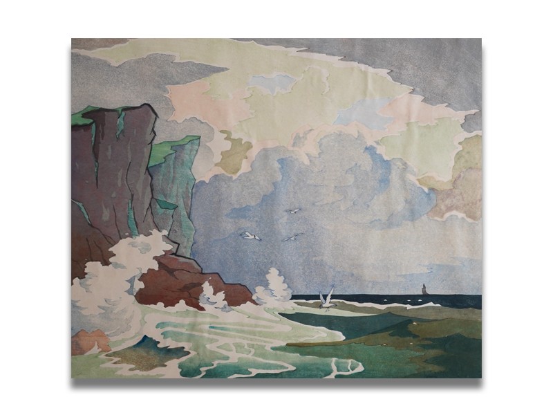 Eric Slater, 1896-1963, 'Rough Sea' Eric Slater, 1896-1963, 'Rough Sea'