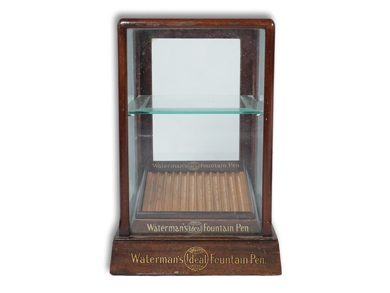 A Watermans ideal fountain pen retailer’s cabinet 41cm high x 27cm wide